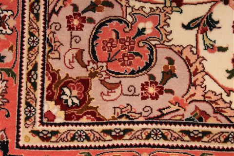 Tabriz Purple Hand Knotted 34 X 50 Area Rug 254-29573 Image 5
