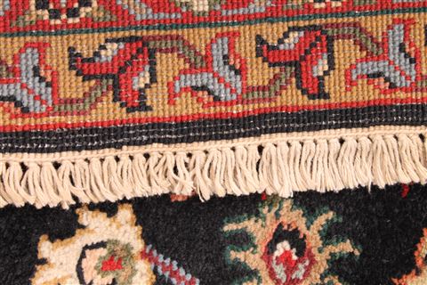 Kashmar Beige Hand Knotted 80 X 100 Area Rug 254-29578 Image 6