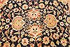 Agra Beige Hand Knotted 81 X 101 Area Rug 254-29580 Thumb 3