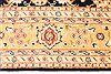 Agra Beige Hand Knotted 81 X 101 Area Rug 254-29580 Thumb 4