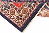 Shiraz Blue Hand Knotted 80 X 100 Area Rug 254-29582 Thumb 11