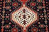 Shiraz Blue Hand Knotted 80 X 100 Area Rug 254-29582 Thumb 3