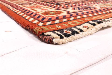 Shiraz Blue Hand Knotted 80 X 104 Area Rug 254-29583 Image 1