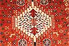 Shiraz Blue Hand Knotted 80 X 104 Area Rug 254-29583 Thumb 3