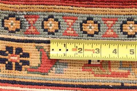 Heriz Beige Hand Knotted 91 X 120 Area Rug 254-29584 Image 7