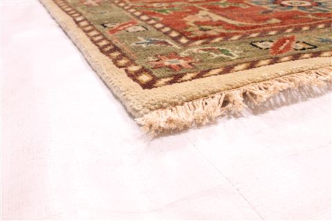Serapi Beige Hand Knotted 99 X 1310 Area Rug 254-29585 Image 1