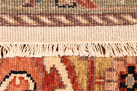 Serapi Beige Hand Knotted 99 X 1310 Area Rug 254-29585 Image 6
