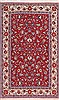 Isfahan Red Hand Knotted 61 X 113  Area Rug 254-29586 Thumb 0