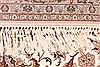 Isfahan Beige Hand Knotted 72 X 1010  Area Rug 254-29587 Thumb 6