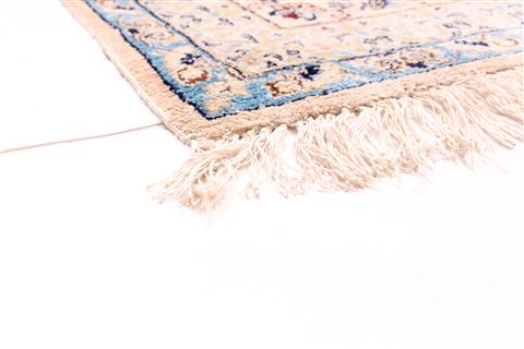 Nain Blue Hand Knotted 610 X 117 Area Rug 254-29588 Image 1