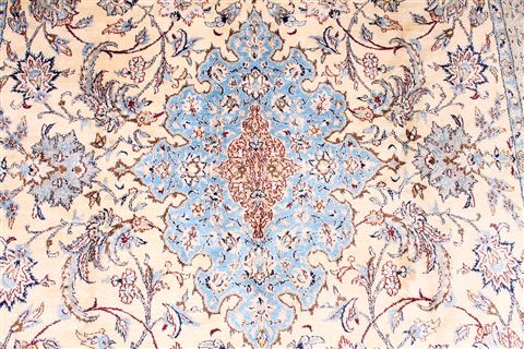 Nain Blue Hand Knotted 610 X 117 Area Rug 254-29588 Image 3