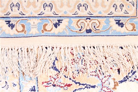 Nain Blue Hand Knotted 610 X 117 Area Rug 254-29588 Image 6