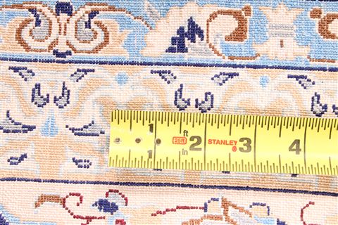 Nain Blue Hand Knotted 610 X 117 Area Rug 254-29588 Image 7