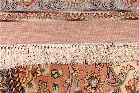 Qum Beige Hand Knotted 80 X 116 Area Rug 254-29590 Image 7