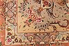 Tabriz Beige Hand Knotted 82 X 122  Area Rug 254-29592 Thumb 5