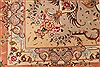 Tabriz Beige Hand Knotted 82 X 122  Area Rug 254-29592 Thumb 5