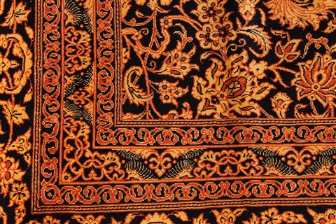 Qum Yellow Hand Knotted 80 X 116 Area Rug 254-29593 Image 5