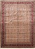 Hereke Beige Hand Knotted 88 X 116  Area Rug 254-29594 Thumb 0