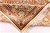 Qum Beige Hand Knotted 80 X 96 Area Rug 254-29595 Thumb 8
