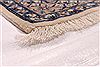 Nain Blue Hand Knotted 88 X 122 Area Rug 254-29596 Thumb 1