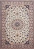 Nain Blue Hand Knotted 88 X 122  Area Rug 254-29596 Thumb 0