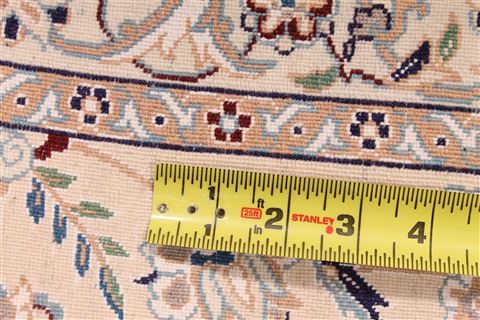 Nain Beige Hand Knotted 82 X 116 Area Rug 254-29597 Image 9