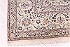 Nain Beige Hand Knotted 82 X 116  Area Rug 254-29597 Thumb 2