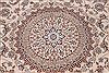 Nain Beige Hand Knotted 82 X 116  Area Rug 254-29597 Thumb 3