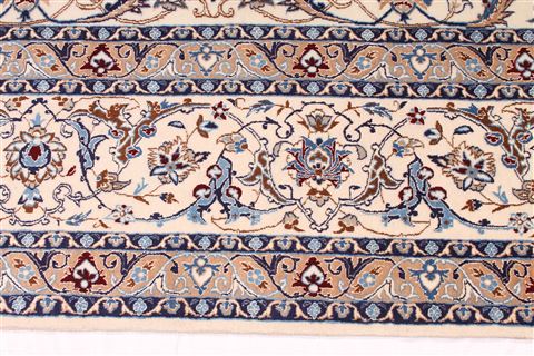 Nain Blue Hand Knotted 83 X 121 Area Rug 254-29598 Image 4