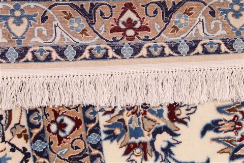 Nain Blue Hand Knotted 83 X 121 Area Rug 254-29598 Image 7