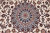 Isfahan Brown Hand Knotted 88 X 128  Area Rug 254-29599 Thumb 3