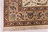 Tabriz Beige Hand Knotted 84 X 116  Area Rug 254-29600 Thumb 2