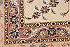 Tabriz Beige Hand Knotted 84 X 116  Area Rug 254-29600 Thumb 5
