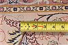 Tabriz Beige Hand Knotted 84 X 116  Area Rug 254-29600 Thumb 8