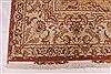 Tabriz Beige Hand Knotted 81 X 120  Area Rug 254-29603 Thumb 2