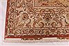 Tabriz Beige Hand Knotted 81 X 120 Area Rug 254-29603 Thumb 2
