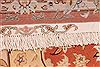 Tabriz Beige Hand Knotted 81 X 120 Area Rug 254-29603 Thumb 6