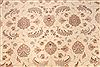 Tabriz Beige Hand Knotted 83 X 118 Area Rug 254-29604 Thumb 3