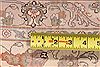 Tabriz Beige Hand Knotted 83 X 118 Area Rug 254-29604 Thumb 8