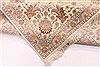 Tabriz Beige Hand Knotted 83 X 118 Area Rug 254-29604 Thumb 9