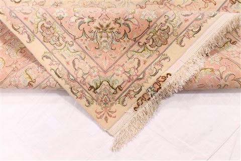 Tabriz Purple Hand Knotted 82 X 1110 Area Rug 254-29605 Image 9
