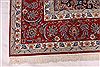 Isfahan White Hand Knotted 85 X 124  Area Rug 254-29606 Thumb 2