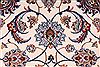 Isfahan White Hand Knotted 85 X 124  Area Rug 254-29606 Thumb 6