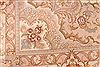 Tabriz Beige Hand Knotted 82 X 123  Area Rug 254-29607 Thumb 5