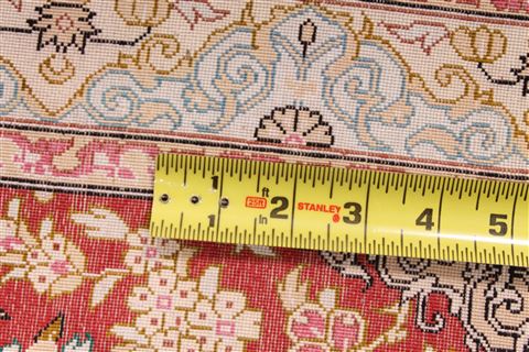 Qum Brown Hand Knotted 80 X 117 Area Rug 254-29608 Image 9