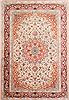Qum Brown Hand Knotted 80 X 117 Area Rug 254-29608 Thumb 0