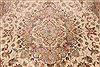 Tabriz Beige Hand Knotted 82 X 1110 Area Rug 254-29611 Thumb 3