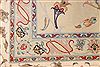 Tabriz Beige Hand Knotted 82 X 120 Area Rug 254-29612 Thumb 5