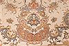 Tabriz Beige Hand Knotted 82 X 116  Area Rug 254-29613 Thumb 6