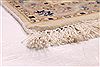 Tabriz Beige Hand Knotted 84 X 118 Area Rug 254-29614 Thumb 1